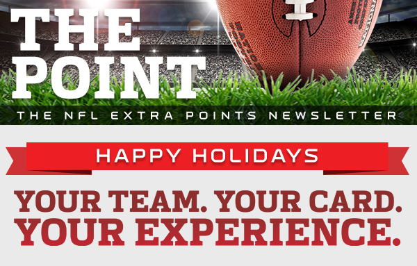 NFL Extra Points Holiday Newsletter