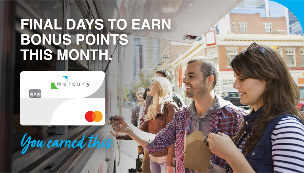 Final Days to Earn Bonus Points This Month